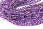 Natural A Quality AMETHYST Gemstone Beads Round 8mm- Light Color Smooth Gemstone Beads