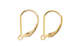 Gold Filled Leverback Interchangeable 17mm - 14/20 Gold Filled- USA Product-All Sizes 2 pcs (1 Pair)