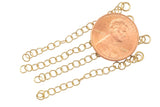 Made in USA Gold Filled Extender- 2 inches long- 1420 Gold Filled Permanent Jewelry Chain