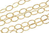 5.5mm Oval Chain Gold Fill Chain - Wholesale - By the Foot- 14/20 Permanent Jewelry Chain