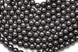 HEMATITE Gray Hematite Beads Smooth Round Beads AAA 2mm 3mm 4mm 6mm 8mm 10mm 12mm 15.5" Strand
