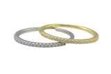 Eternity Band,Engagement Rings,Micro Pave Ring,Wedding Band,Eternity Ring,Gold Full Round Ring,Gift For her