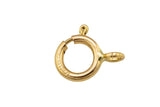 Gold Filled Open Spring Ring Clasp - 14/20 Gold Filled- USA Product