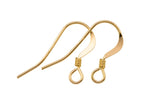 Gold Filled Earring Wire Earwire 19mm - 14/20 Gold Filled- USA Product-All Sizes