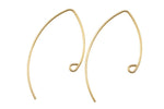 Gold Filled Earring Wire Earwire 32mm - 14/20 Gold Filled- USA Product-All Sizes 2 pcs (1 Pair)