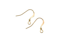 Gold Filled Earring Fish Hook Fishhook Wire Earwire 22mm - 14/20 Gold Filled- USA Product-All Sizes 4 pcs (2 Pairs)