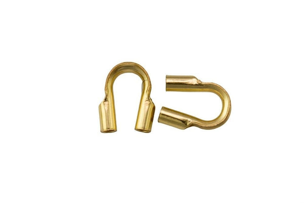 Gold Filled Wireguard Thimble Wire Guard Wire Saver MADE IN USA 10 pcs 5x5mm