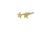 Star Stud- Gold Filled Ball Earring Stud- 14/20 Gold Filled- USA Product- 3mm