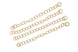 Made in USA Gold Filled Extender- 2 inches long- 1420 Gold Filled Permanent Jewelry Chain