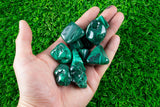 Natural Malachite Tumbled Nuggets Small Medium Large 1 pc