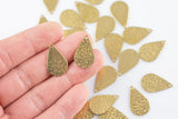 Brass earrings-Earring copper accessories-Earring-Brass earring charms-Earring connector-Brass jewelry-Teardrop shape earrings-13x22mm- ss01