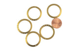 Brass earrings-Earring copper accessories-Earring connector-Brass -Earring pendant-Brass jewelry-Circle shape earrings -27MM- ss01