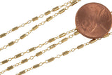 Gold Filled Satellite Round Tubed Chain, Wholesale, USA Made, Chain by foot Permanent Jewelry Chain