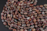 Natural Pink Spinel Freeform Nuggets - Approximately 10mm-12mm wide by 15mm long - Full Strand 15-15.5 inches Gemstone Beads