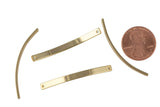 Curved Bar Connectors- Gold and Gunmetal