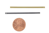 Skinny Bar Charm- Gold- 2x50mm and 2x28mm