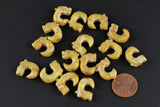 1 pc 16mm Handmade HandCarved Jade- CenterDrilled- Serpent Dragon