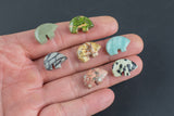 1 Pc Southwestern Indian Bear- Center Drilled- 13x19mm