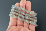 Natural Labradorite Stretchy String Bracelet Bracelet Crystal Bracelet
