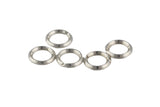 Split RINGS-- 925 Sterling silver--5.2mm and 6.2mm