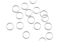 925 Sterling silver Jump Rings 22 Gauge 22 ga - 925 SS Made in USA - 3.5mm, 4mm, 5mm, 6mm - Click and Lock