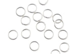 925 Sterling silver Jump Rings 26 Gauge 26 ga 27 Gauge 27 ga - 925 SS Made in USA - 3mm 4mm - Click and Lock