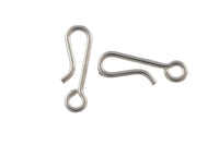 Sterling Silver Toggle- 14.25mm- 18 gauge wire, 925 Hook Clasp-2 pcs per order