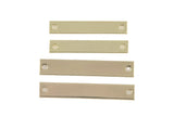 Bar Tag Connector- Gold- 5x30mm and 4x25mm