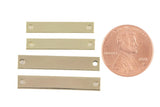 Bar Tag Connector- Gold- 5x30mm and 4x25mm