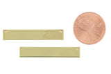 Bar Tag Connector- Gold- 6x35mm