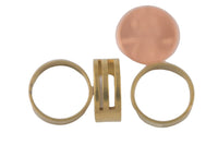 Brass Jump Ring Tool- Ring one size fits all