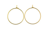 Brass earrings-copper accessories-Earring connector-Brass earring charms-Earring pendant-Brass jewelry-Circle shape earrings- Hoop Earring
