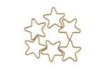 Brass earrings-Earring copper accessories-Earring connector-Brass earring charms-Earring pendant-Earring parts-Star shape earrings- Ring 9mm