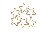 Brass earrings-Earring copper accessories-Earring connector-Brass earring charms-Earring pendant-Earring parts-Star shape earrings- Ring 9mm