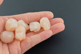 1 Pc Natural Pink Aventurine Skull Skulls ~1" - Self Standing - Not Drilled