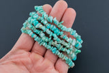 Natural Russian Amazonite Stretchy String Bracelet Natural Gemstone Crystal Bracelets Handmade Jewelry Bracelet Crystal Bracelet