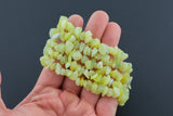 Natural Olive Jade Stretchy String Bracelet Natural Gemstone Crystal Bracelets Handmade Jewelry Bracelet Crystal Bracelet