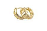 Circle Earring Round Hoops- Solid Brass