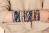 Crystal Bracelet *Selection C* Large Beautiful Bracelets Selection Bracelet 8mm Stretchy String Bracelet Handmade Jewelry Bracelet