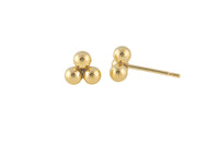 Gold Filled Flower Ball Earring Stud- 14/20 Gold Filled- USA Product- 6mm total diameter Stud