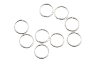 925 Sterling silver Jump Rings 26 Gauge 26 ga 27 Gauge 27 ga - 925 SS Made in USA - 3mm 4mm - Click and Lock