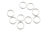 925 Sterling silver Jump Rings 22 Gauge 22 ga - 925 SS Made in USA - 3.5mm, 4mm, 5mm, 6mm - Click and Lock