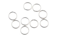 925 Sterling silver Jump Rings 22 Gauge 22 ga - 925 SS Made in USA - 3.5mm, 4mm, 5mm, 6mm - Click and Lock