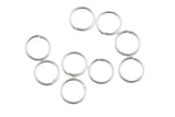 925 Sterling silver Jump Rings 22 Gauge 22 ga - 925 SS Made in USA - 3.5mm, 4mm, 5mm, 6mm - Click and Lock