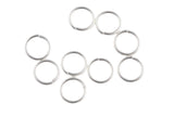 925 Sterling silver Jump Rings 22 Gauge 22 ga - 925 SS Made in USA - 3.5mm, 4mm, 5mm, 6mm - Click and Lock