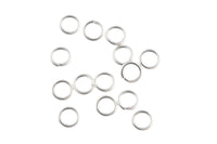 925 Sterling silver Jump Rings 22 Gauge 22 ga - 925 SS Made in USA - 3.5mm, 4mm, 5mm, 6mm - Click and Lock