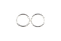 925 Sterling silver Jump Rings 26 Gauge 26 ga 27 Gauge 27 ga - 925 SS Made in USA - 3mm 4mm - Click and Lock