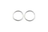 925 Sterling silver Jump Rings 22 Gauge 22 ga - 925 SS Made in USA - 3.5mm, 4mm, 5mm, 6mm - Click and Lock