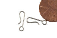 Sterling Silver Toggle- 14.25mm- 18 gauge wire, 925 Hook Clasp-2 pcs per order