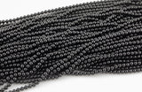 4mm Natural Spinel AAA Quality Smooth Round 15.5 inches Long strand - Tiny Beads - Wholesale Bulk
